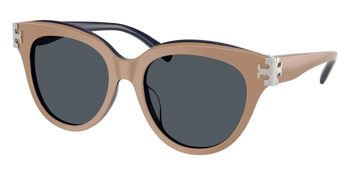 Tory Burch TY7209U 193987 53 - Navy/Brown / Dark Gray