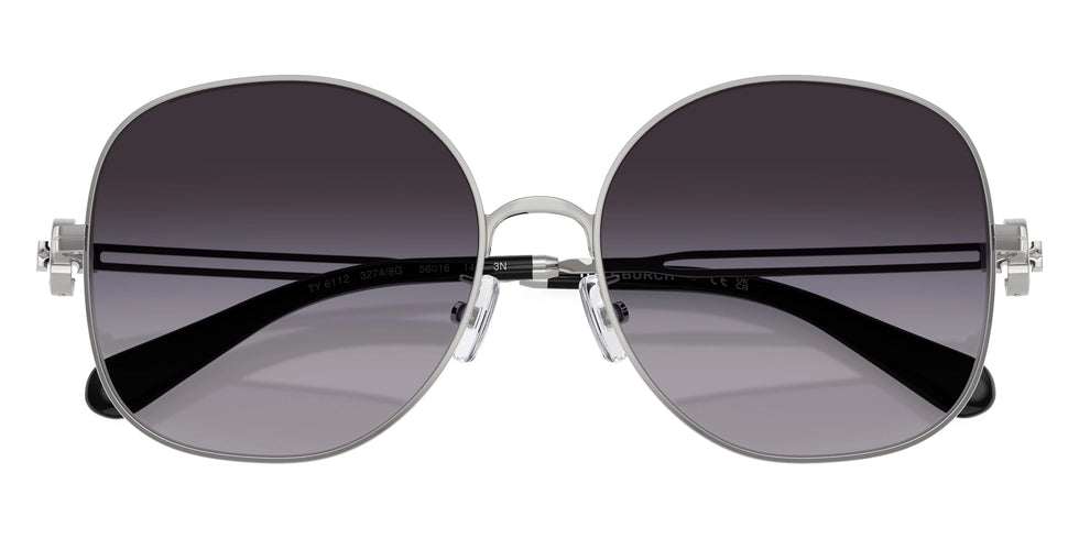 Tory Burch TY6112 32748G 56 - Silver / Gray Gradient