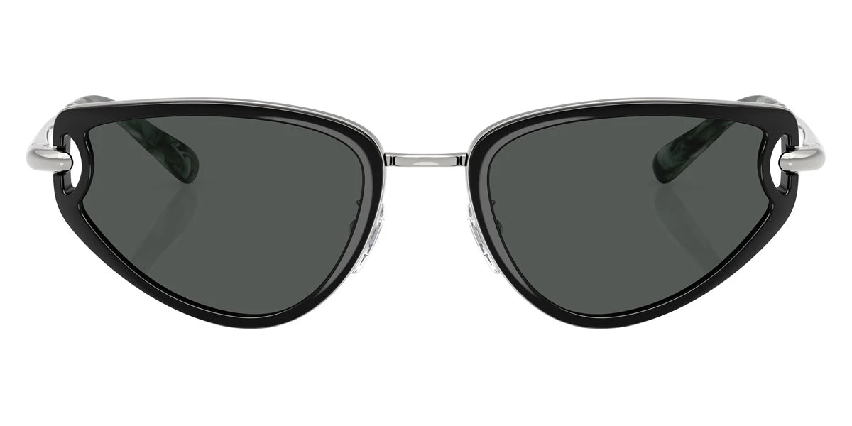 Tory Burch TY6115 327487 53 - Black/Silver / Dark Gray