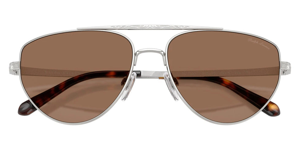 RALPH LAUREN RL7090 900173 59 - Shiny Silver / Brown