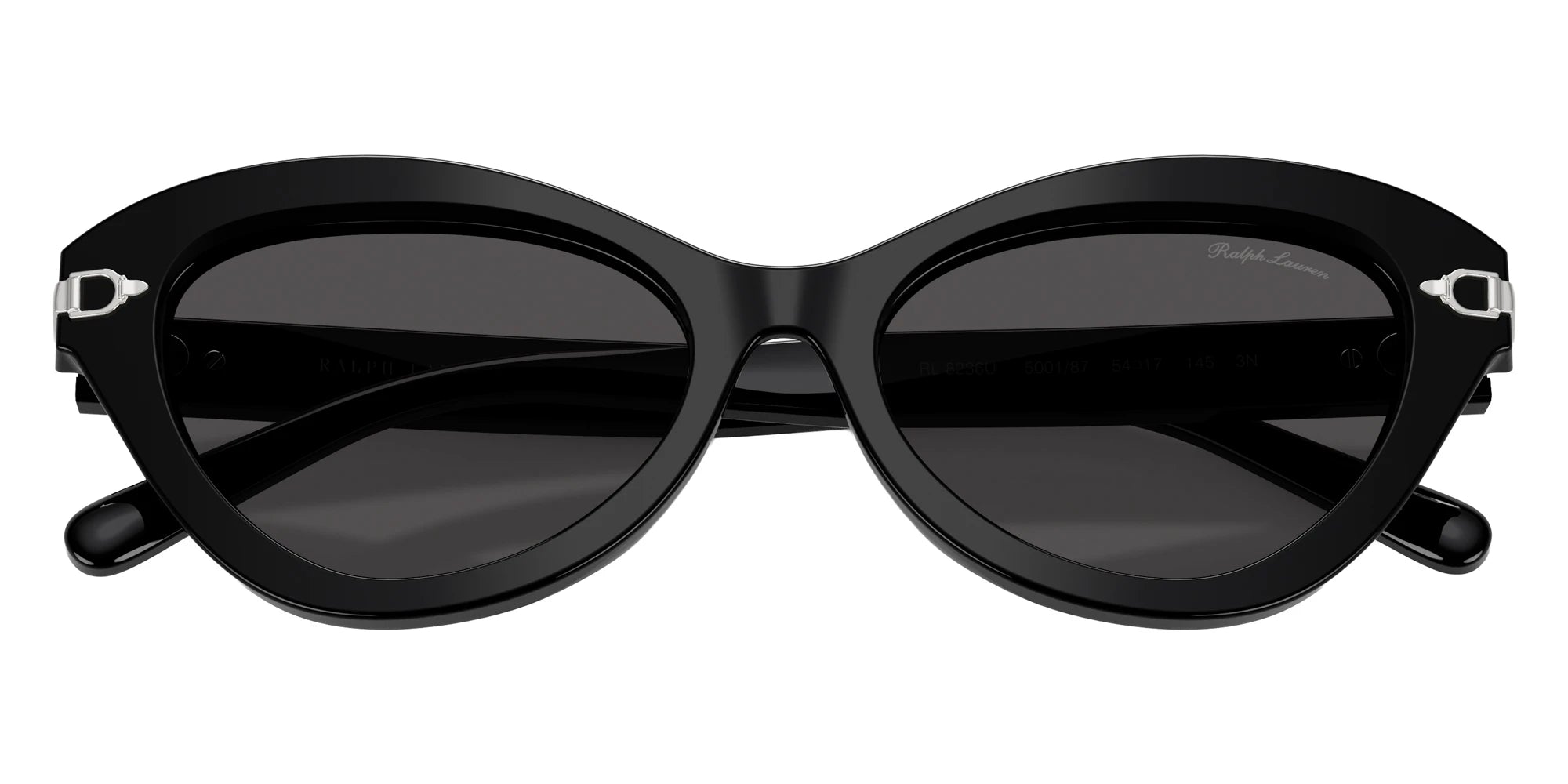 RALPH LAUREN RL8236U 500187 54 - Shiny Black / Dark Gray