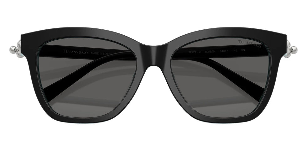 TIFFANY TF4241D 8055S4 54 - Black on TIFFANY Blue / Dark Gray