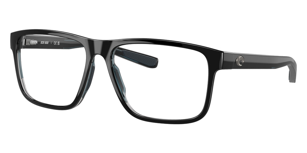 COSTA 6A8019 Ocean Ridge 600 801901 54 - Black/Smoke/Teal Crystal #id:6a8019801901_s:100105