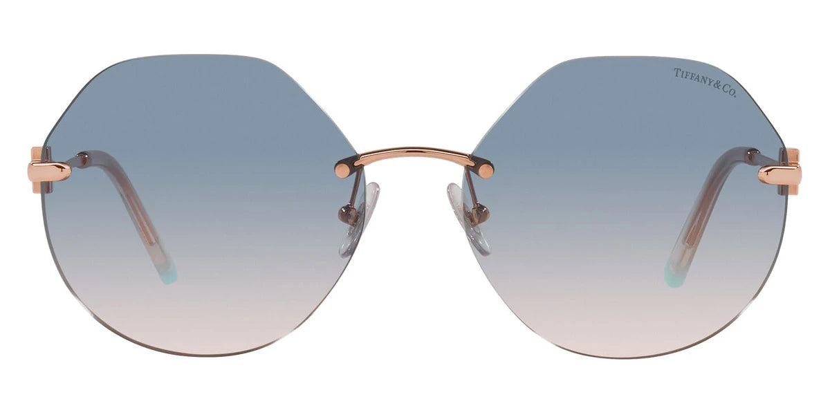 TIFFANY TF3077 616016 60 - Gold / Light Blue Gradient Blue