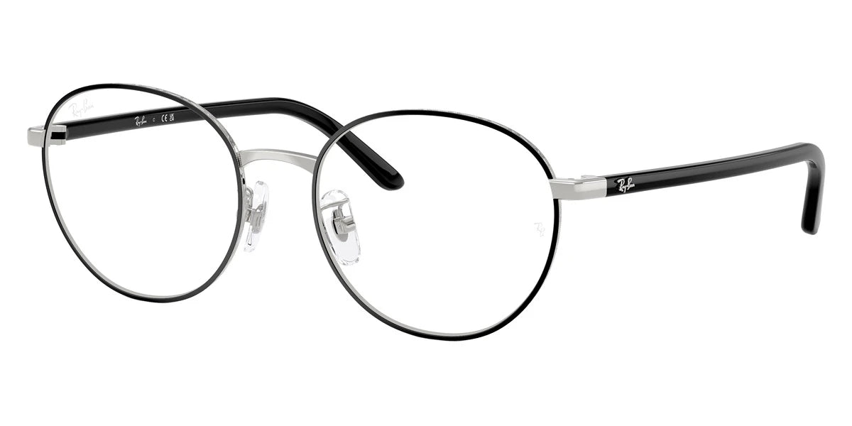 Ray-Ban RX6538D 2861 53 - Black on Silver