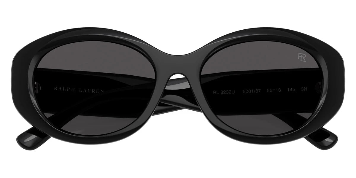 RALPH LAUREN RL8232U 500187 55 - Black / Gray