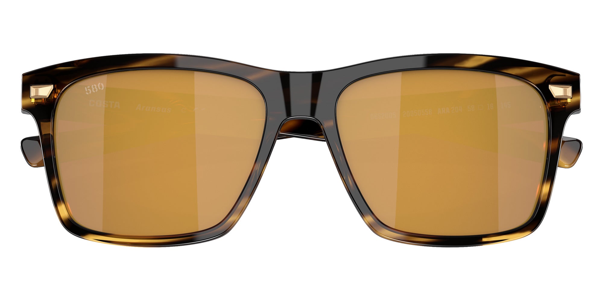 COSTA 6S2005 Aransas 200515 58 - Tortoise / Gold Mirrored Polarized #id:6s2005200515_s:106120