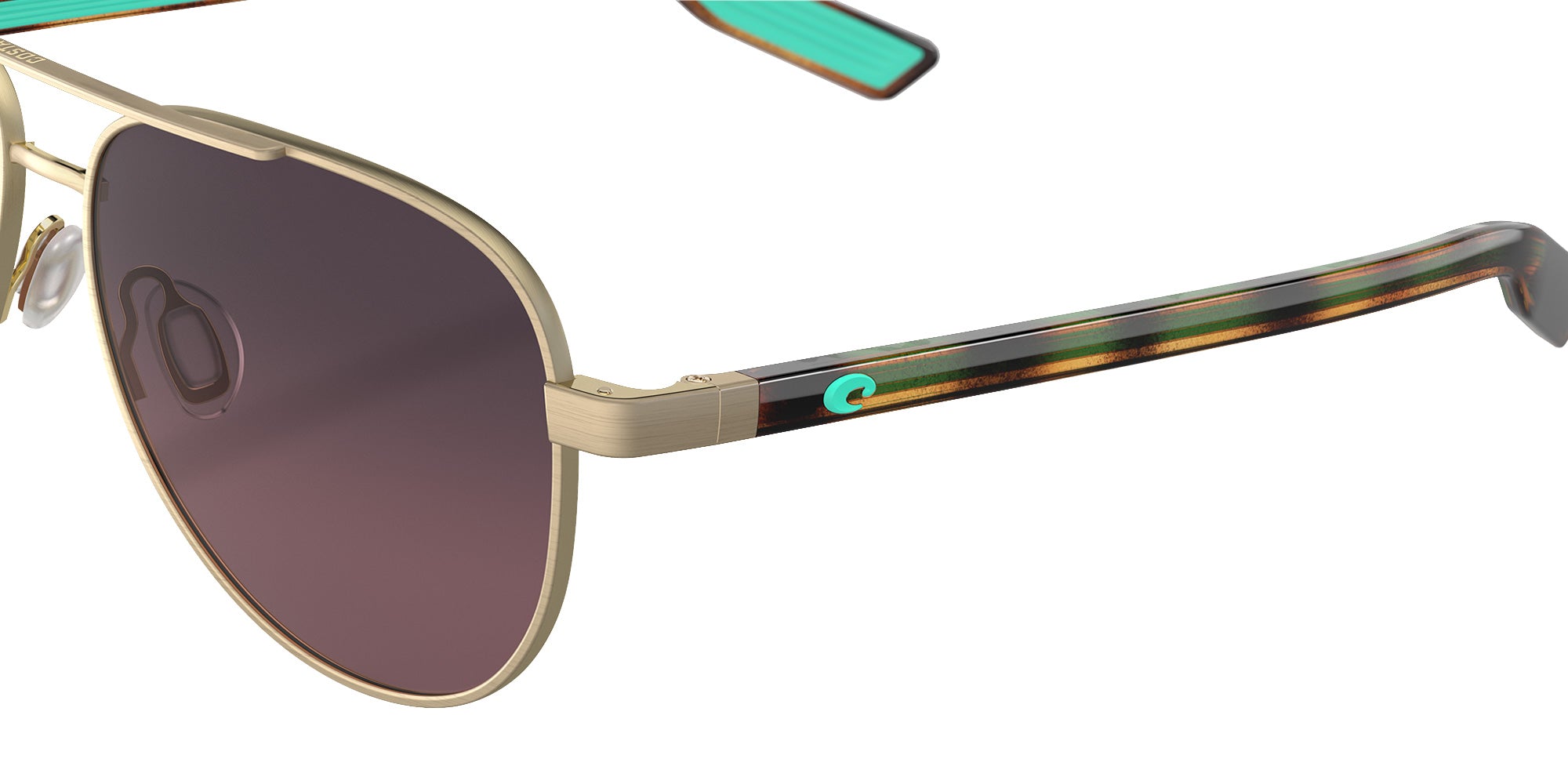 COSTA 6S4002 Peli 400226 57 - Brushed Gold / Rose Gradient Polarized #id:6s4002400226_s:102125