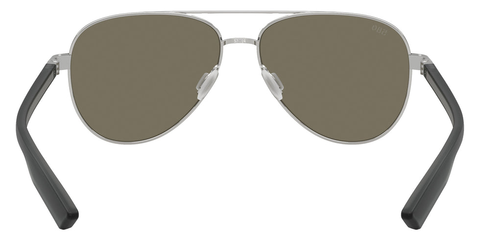 COSTA 6S4002 Peli 400229 57 - Brushed Silver / Blue Mirrored Polarized #id:6s4002400229_s:106115