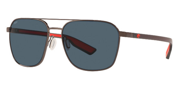 COSTA 6S4003 Wader 400308 58 - Shiny Dark Gunmetal / Gray Polarized #id:6s4003400308_s:100100