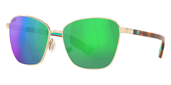 COSTA 6S4004 Paloma 400402 58 - Shiny Gold / Green Mirrored Polarized #id:6s4004400402_s:102100