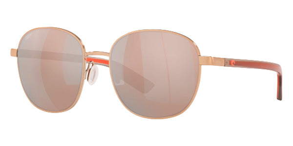 COSTA 6S4005 Egret 400511 55 - Brushed Rose Gold / Copper Silver Mirrored Polarized #id:6s4005400511_s:112100