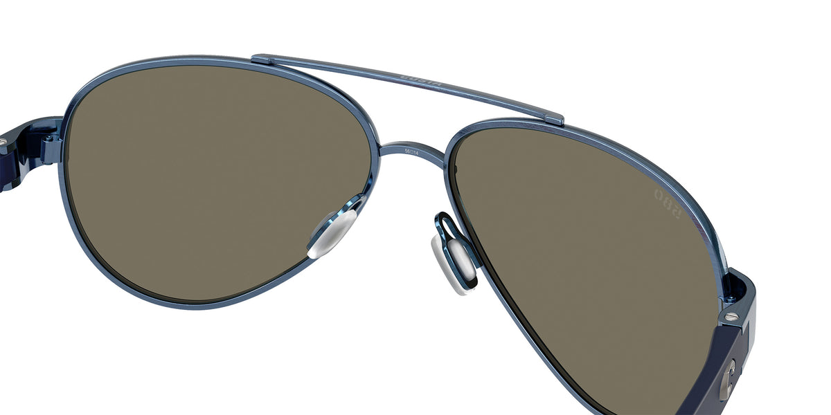 COSTA 6S4006 Loreto 400637 56 - Brushed 250th Blue / Blue Mirrored Polarized #id:6s4006400637_s:100125
