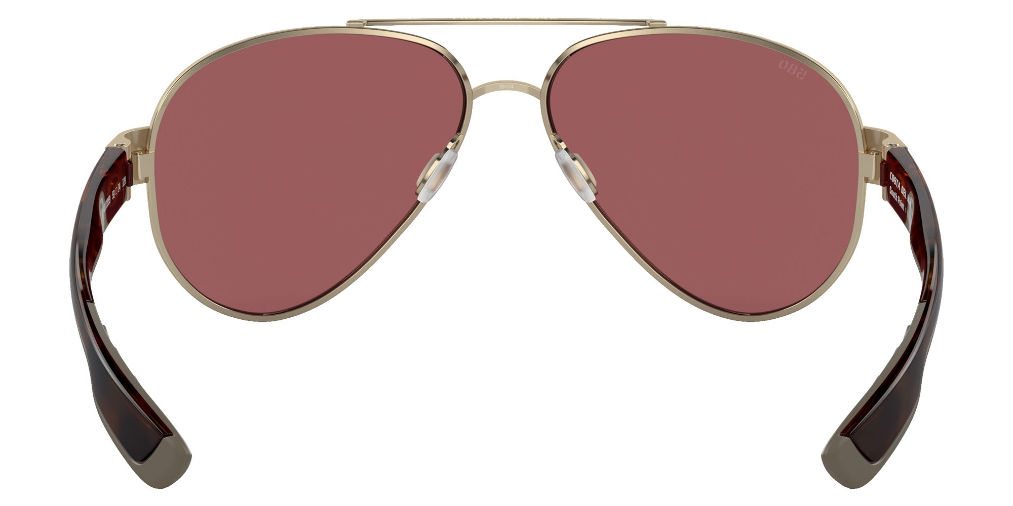 COSTA 6S4010 South Point 401039 59 - Brushed Gold / Gold Mirrored Polarized #id:6s4010401039_s:102115