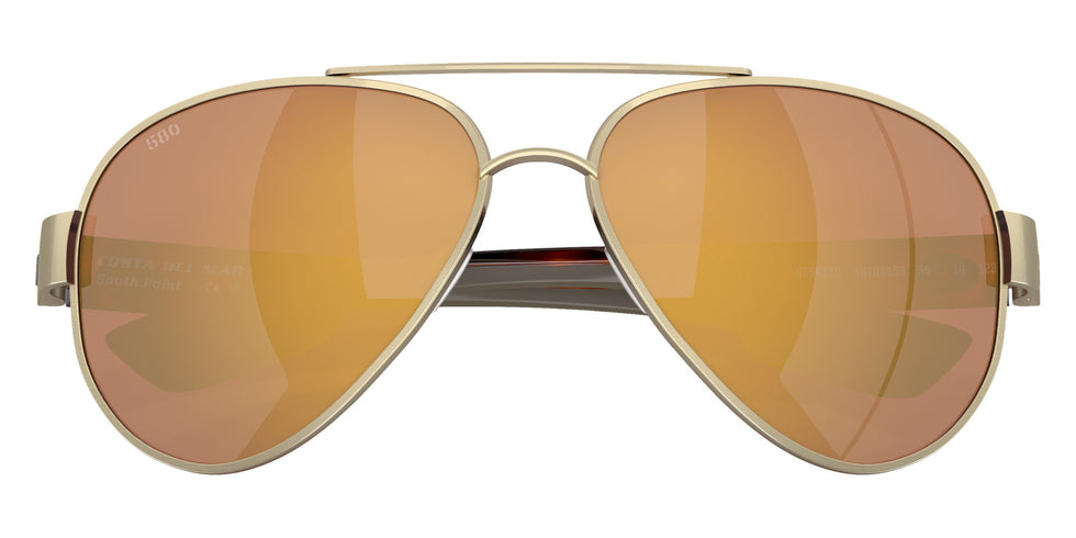 COSTA 6S4010 South Point 401039 59 - Brushed Gold / Gold Mirrored Polarized #id:6s4010401039_s:102120