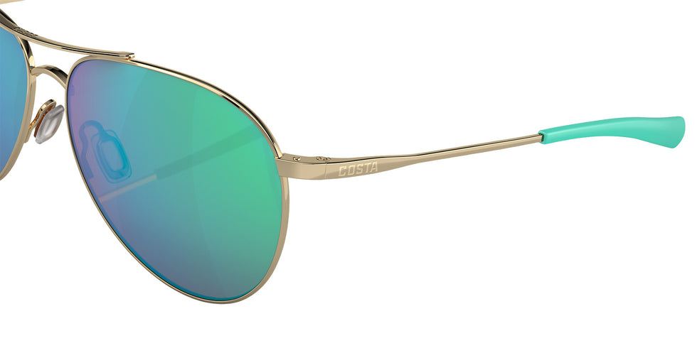 COSTA 6S6003 Piper 600311 58 - Shiny Gold / Green Mirrored Polarized #id:6s6003600311_s:100125
