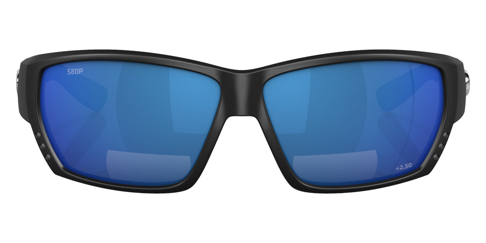 COSTA 6S7008 Tuna Alley Readers 000306 62 - Matte Black / Blue Mirrored Polarized #id:6s7008000306_s:116100