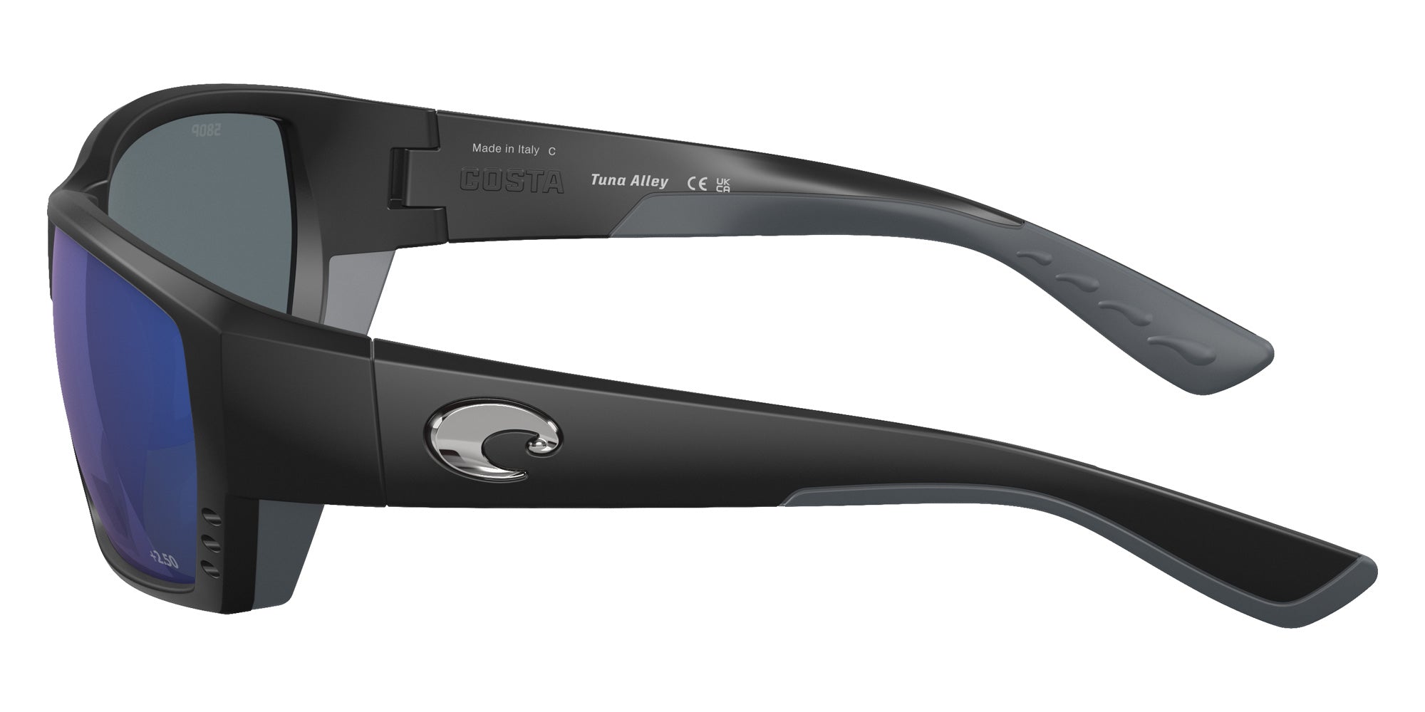 COSTA 6S7008 Tuna Alley Readers 000306 62 - Matte Black / Blue Mirrored Polarized #id:6s7008000306_s:116110