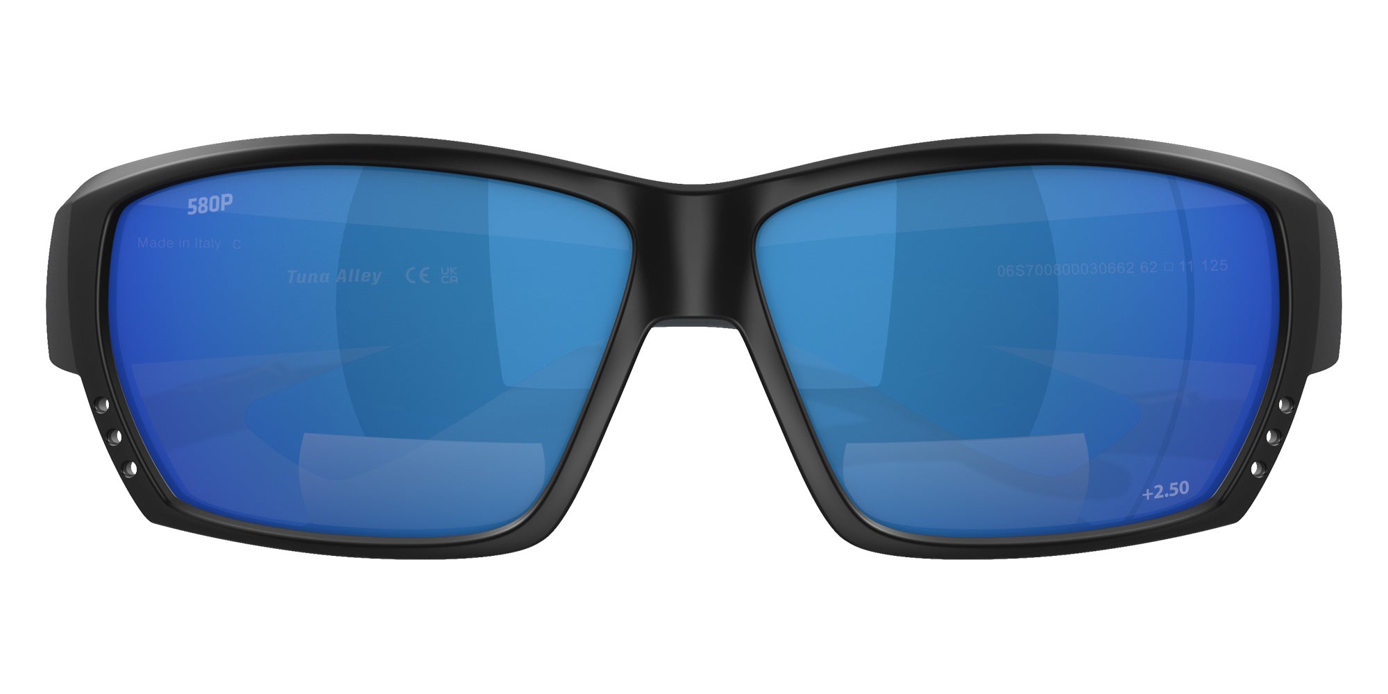 COSTA 6S7008 Tuna Alley Readers 000306 62 - Matte Black #id:6s7008000306_s:110120