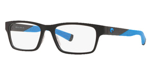 COSTA 6S8011 Ocean Ridge 310 801102 55 - Matte Black/Blue Rubber #id:6s8011801102_s:100100