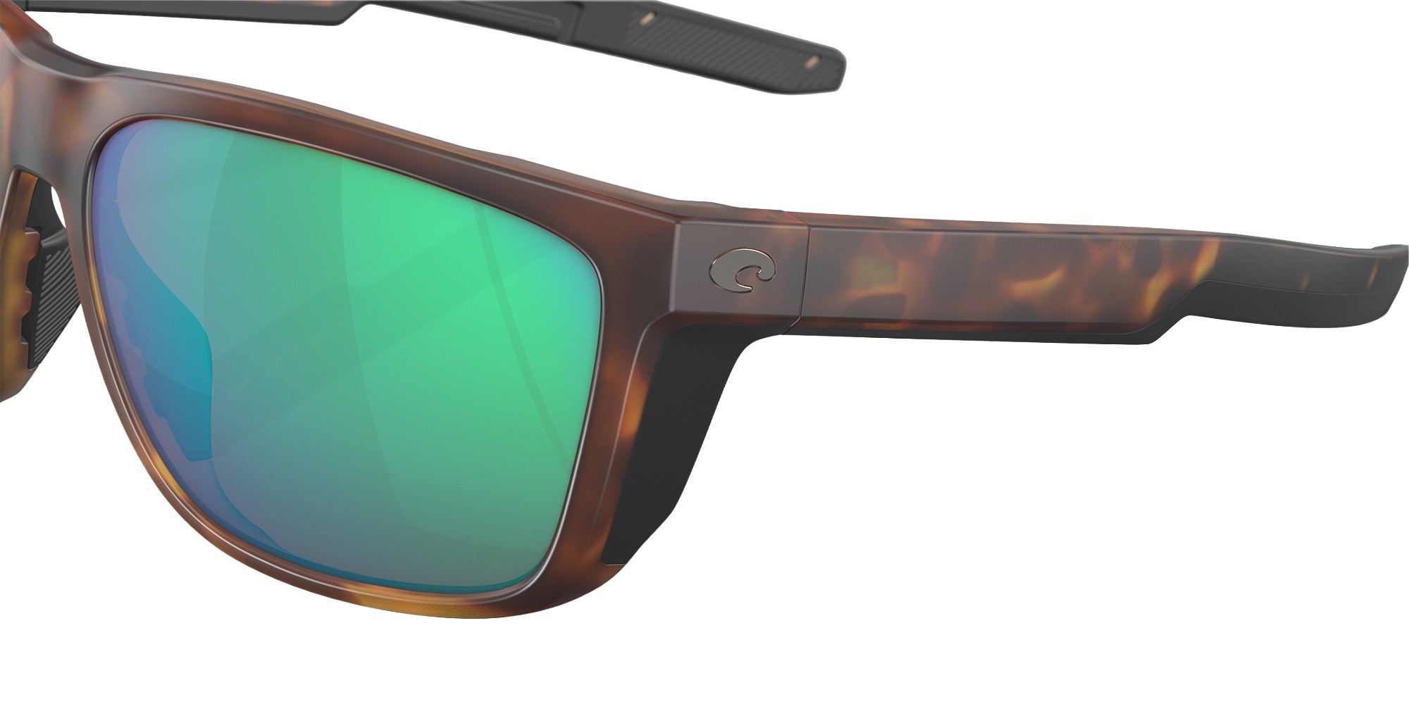 COSTA 6S9002 Ferg 900209 59 - Matte Tortoise / Green Mirrored Polarized #id:6s9002900209_s:100125