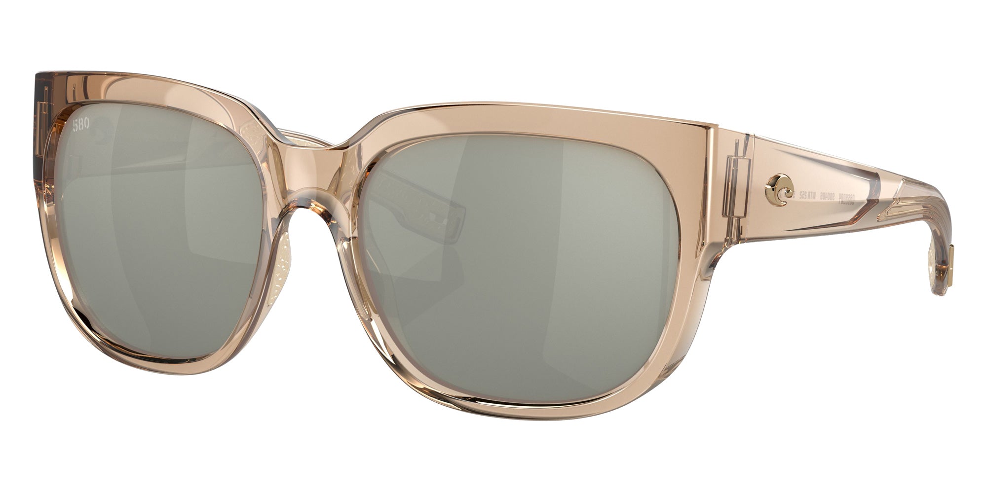 COSTA 6S9004 Waterwoman 2 900406 58 - Shiny Blonde Crystal / Gray Silver Mirrored Polarized #id:6s9004900406_s:102105