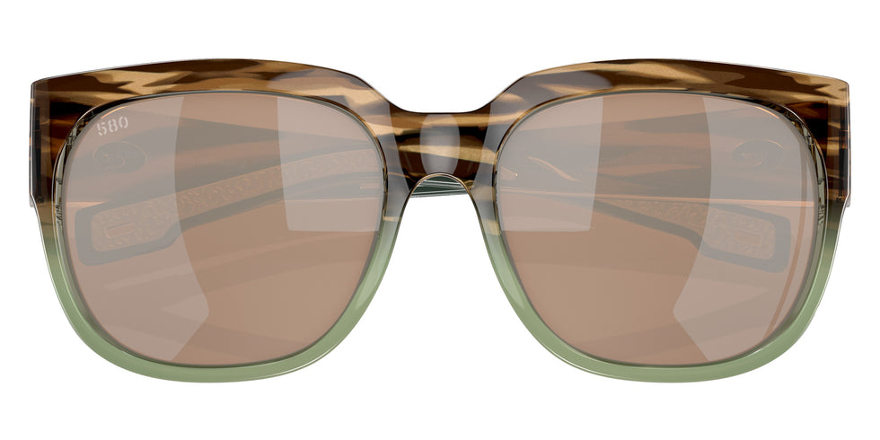 COSTA 6S9004 Waterwoman 2 900408 58 - Shiny Ocean Jade / Copper Silver Mirrored Polarized #id:6s9004900408_s:100120