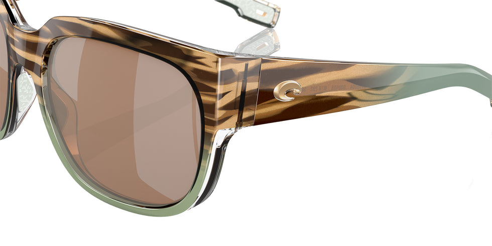COSTA 6S9004 Waterwoman 2 900408 58 - Shiny Ocean Jade / Copper Silver Mirrored Polarized #id:6s9004900408_s:100125