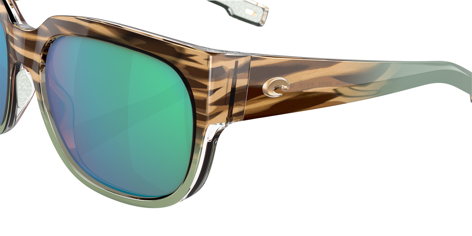 COSTA 6S9004 Waterwoman 2 900412 58 - Shiny Ocean Jade / Green Mirrored Polarized #id:6s9004900412_s:108120