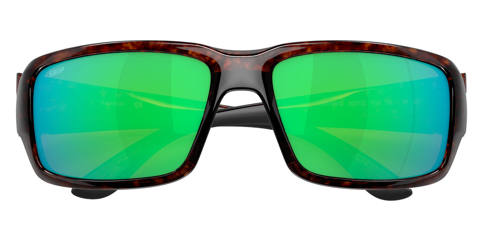 COSTA 6S9006 Fantail 900615 59 - Tortoise / Green Mirrored Polarized #id:6s9006900615_s:100120