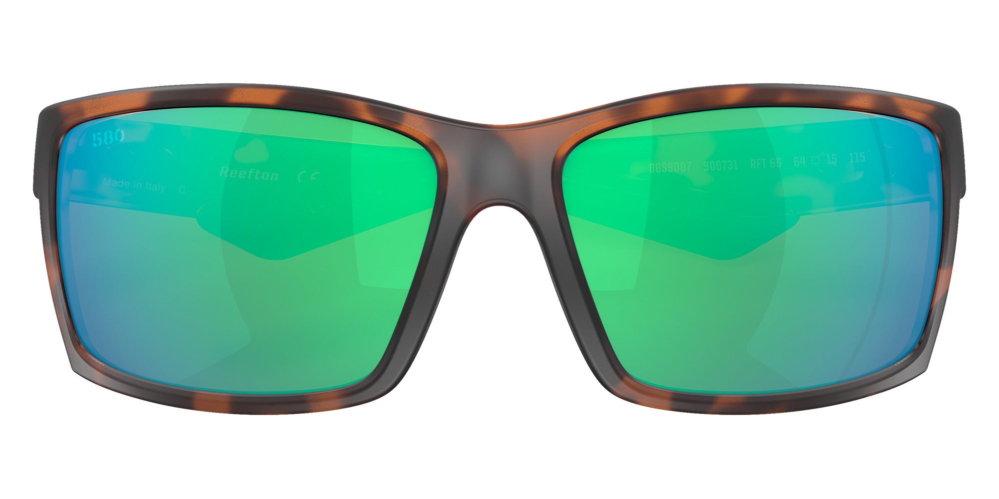 COSTA 6S9007 Reefton 900731 64 - Retro Tortoise / Green Mirrored Polarized #id:6s9007900731_s:108120