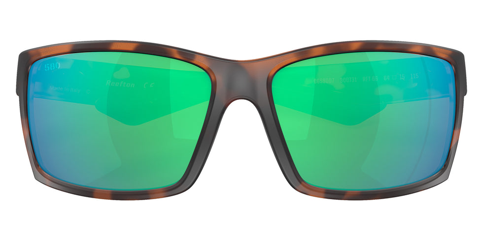 COSTA 6S9007 Reefton 900731 64 - Retro Tortoise / Green Mirrored Polarized #id:6s9007900731_s:108120
