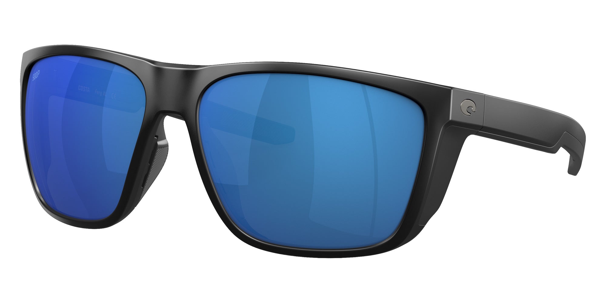COSTA 6S9012 Ferg XL 901205 62 - Matte Black / Blue Mirrored Polarized #id:6s9012901205_s:100105