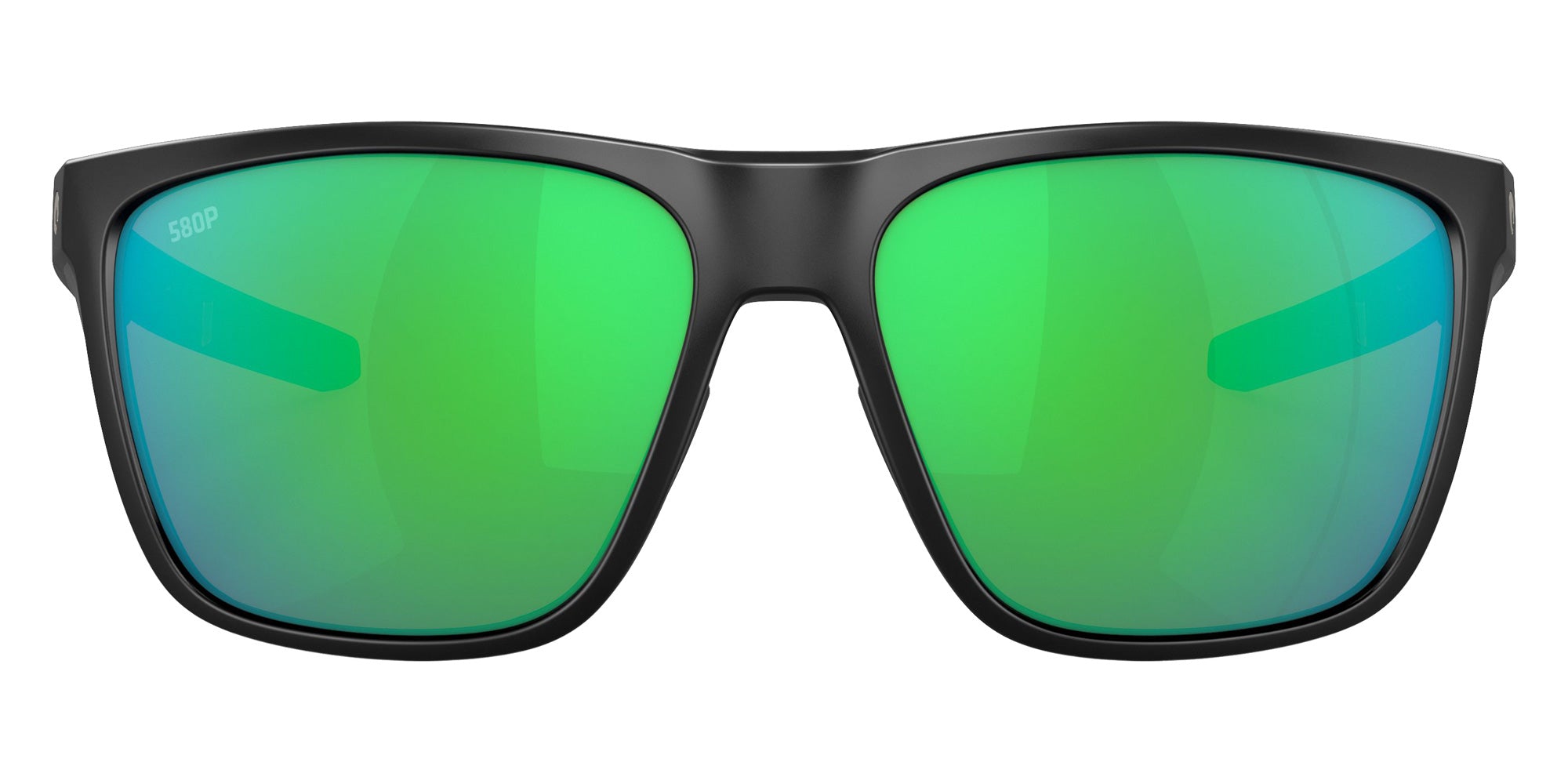 COSTA 6S9012 Ferg XL 901206 62 - Matte Black / Green Mirrored Polarized #id:6s9012901206_s:100100