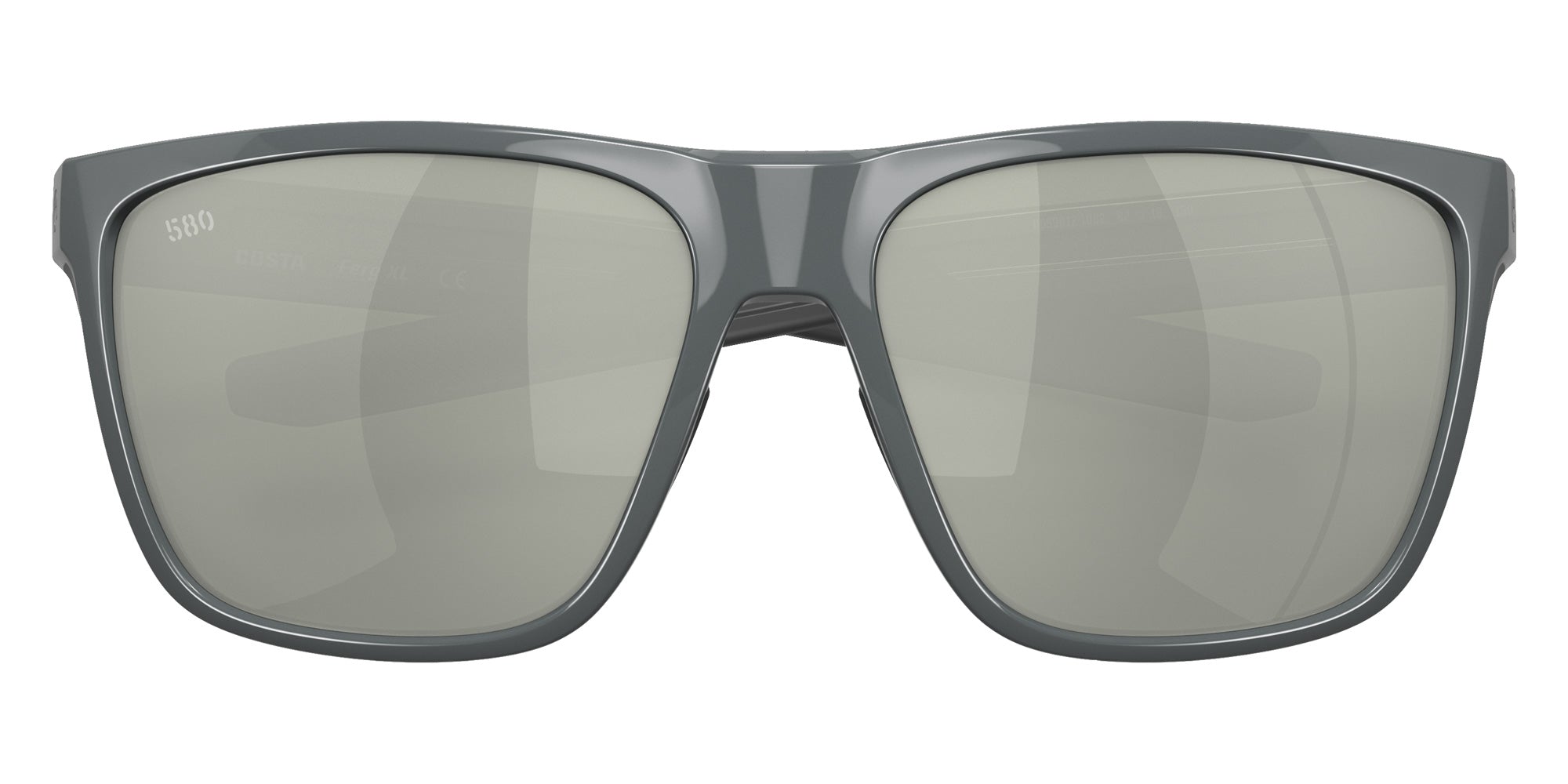 COSTA 6S9012 Ferg XL 901210 62 - Shiny Gray / Gray Silver Mirrored Polarized #id:6s9012901210_s:102120