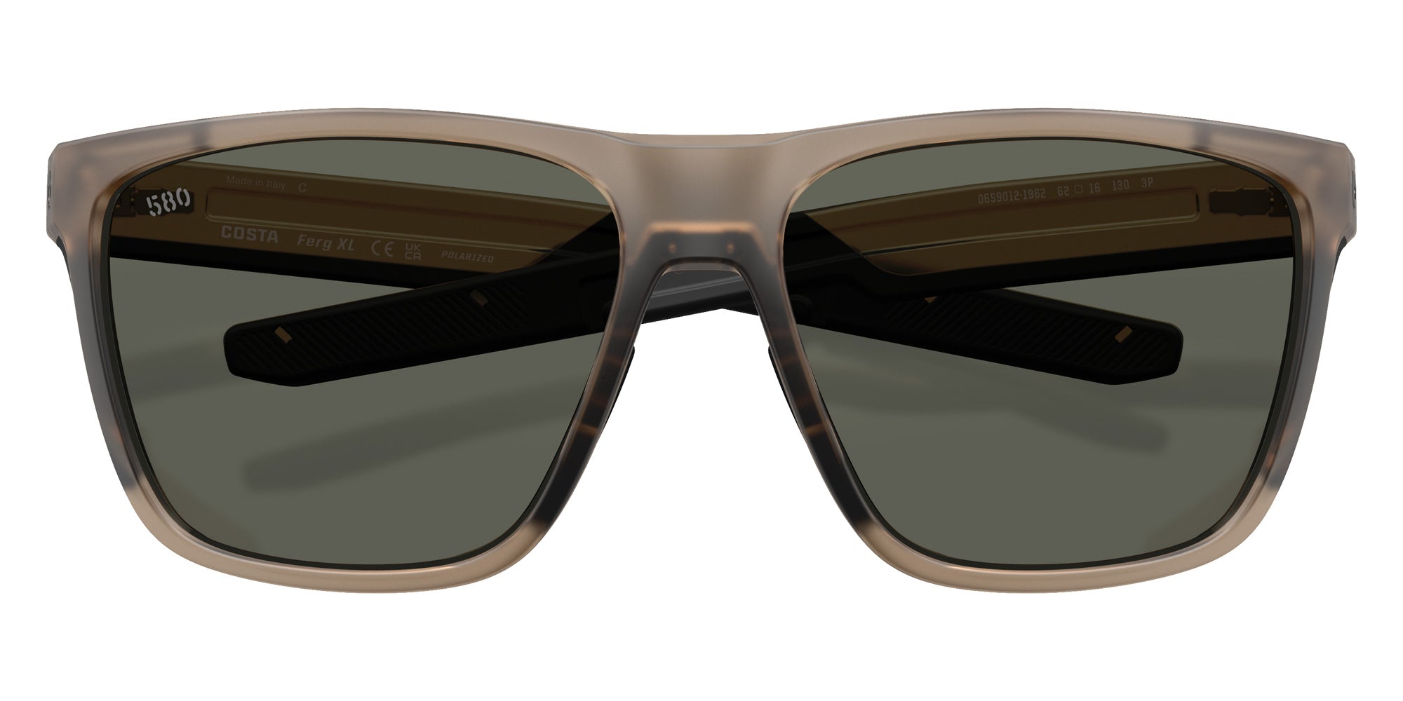 COSTA 6S9012 Ferg XL 901219 62 - Matte Brown Smoke / Gray Polarized #id:6s9012901219_s:108120