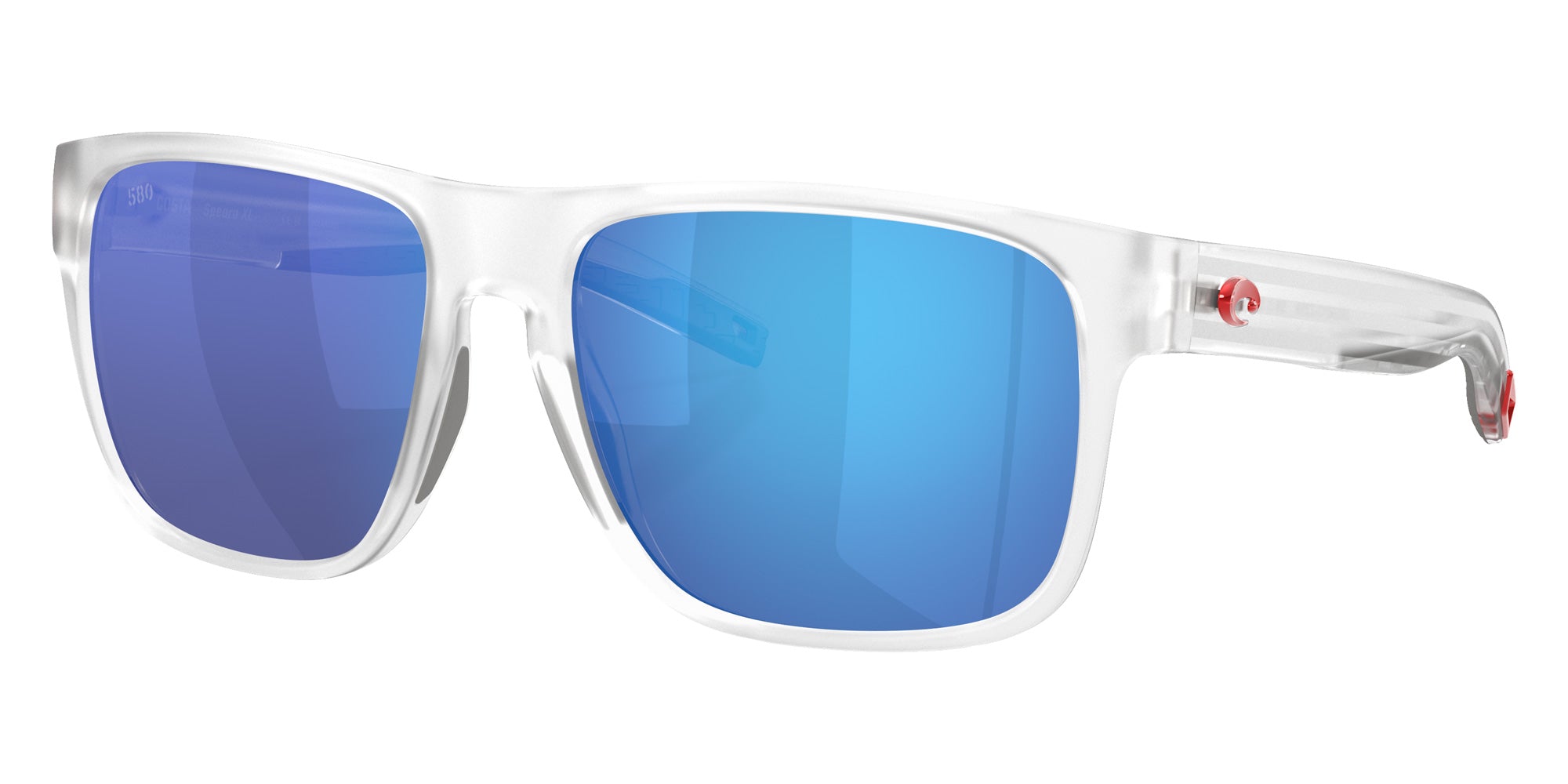 COSTA 6S9013 Spearo XL 901322 59 - Matte Clear / Blue Mirrored Polarized #id:6s9013901322_s:110105
