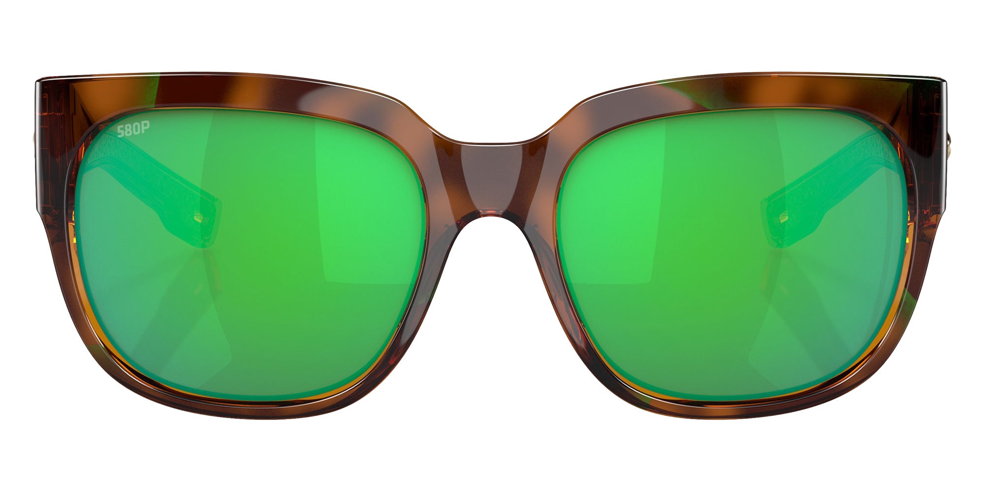 COSTA 6S9019 Waterwoman 901909 55 - Shiny Palm Tortoise / Green Mirrored Polarized #id:6s9019901909_s:102100