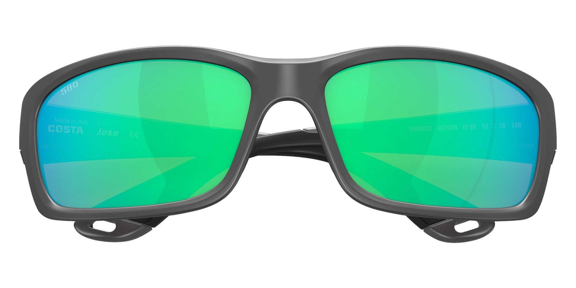 COSTA 6S9023 Jose 902324 62 - Matte Gray / Green Mirrored Polarized #id:6s9023902324_s:102130