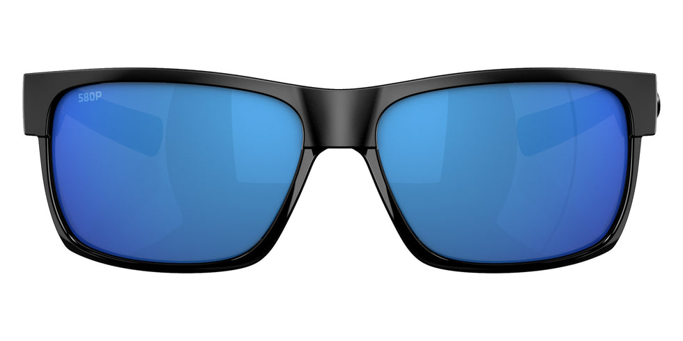 COSTA 6S9026 Half Moon 902604 60 - Shiny Black / Blue Mirrored #id:6s9026902604_s:100100