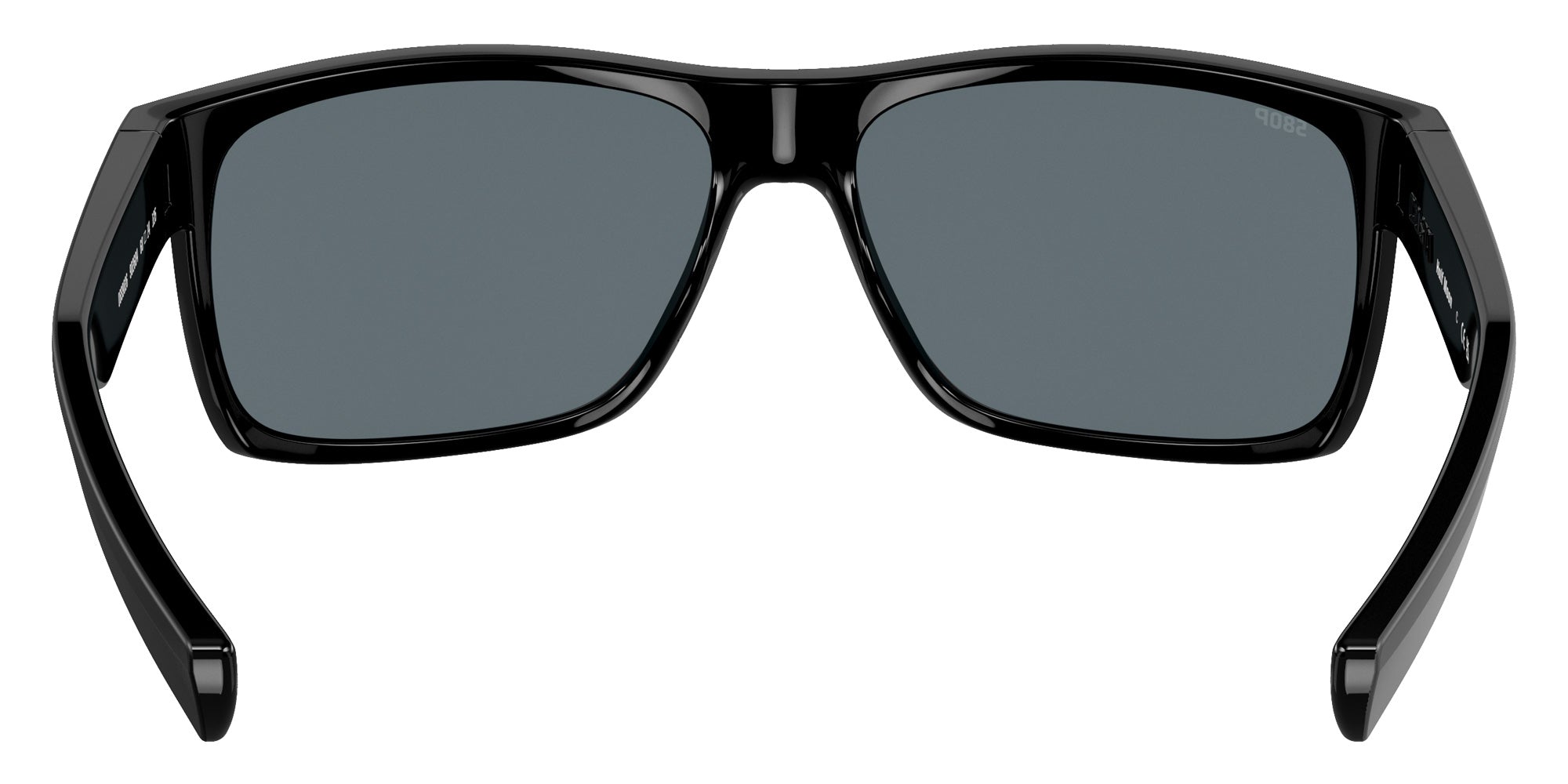 COSTA 6S9026 Half Moon 902604 60 - Shiny Black / Blue Mirrored #id:6s9026902604_s:100115
