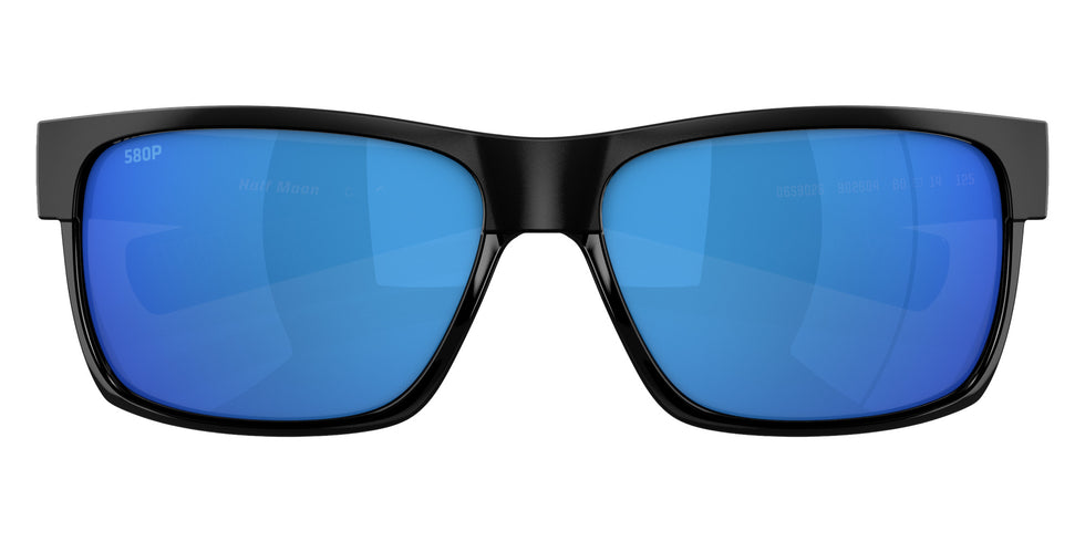 COSTA 6S9026 Half Moon 902604 60 - Shiny Black / Blue Mirrored #id:6s9026902604_s:100130