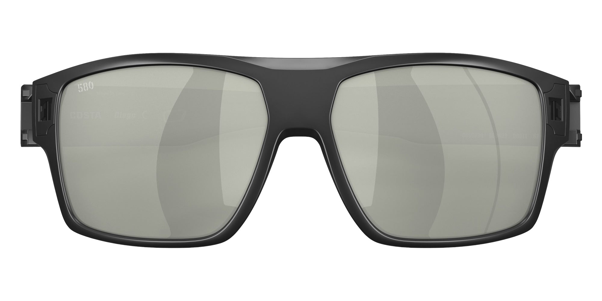 COSTA 6S9034 Diego 903403 62 - Matte Black / Gray Silver Mirrored Polarized #id:6s9034903403_s:100135