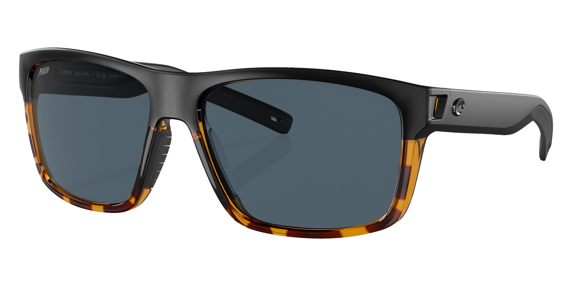 COSTA 6S9035 Slack Tide 903502 60 - Black/Shiny Tortoise / Gray Polarized #id:6s9035903502_s:100105