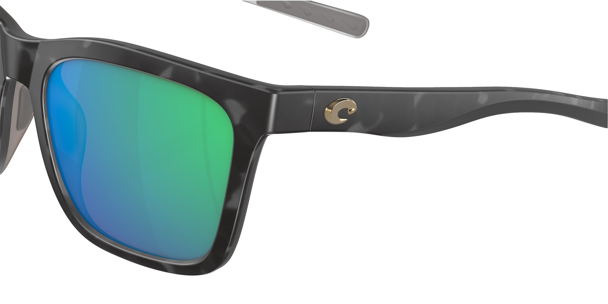 COSTA 6S9037 Panga 903711 56 - Matte Gray Tortoise / Green Mirrored Polarized #id:6s9037903711_s:106120