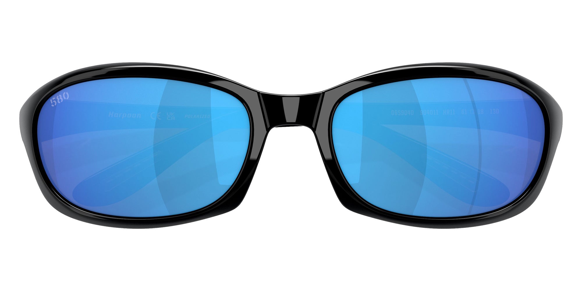 COSTA 6S9040 Harpoon 904011 62 - Shiny Black / Blue Mirrored Polarized #id:6s9040904011_s:108130