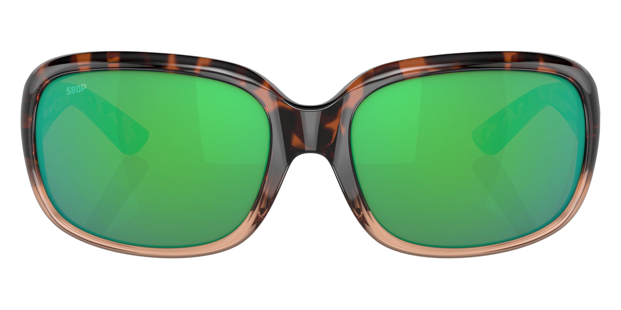 COSTA 6S9041 Gannet 904110 58 - Shiny Tortoise Fade / Green Mirrored Polarized #id:6s9041904110_s:104100