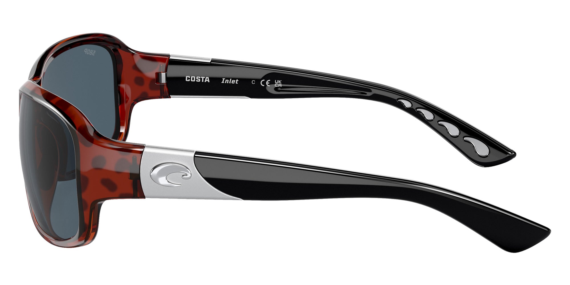 COSTA 6S9042 Inlet 904207 58 - Retro Tortoise / Gray Polarized #id:6s9042904207_s:100110