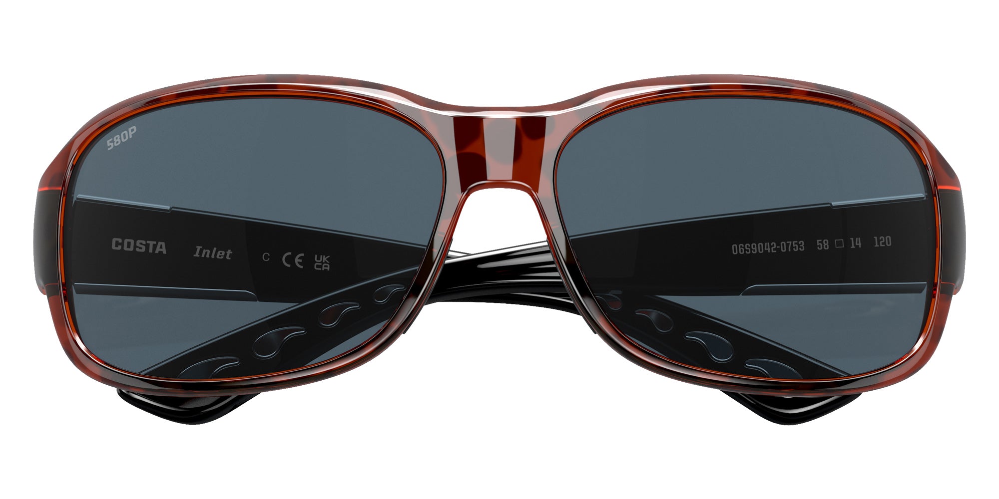 COSTA 6S9042 Inlet 904207 58 - Retro Tortoise / Gray Polarized #id:6s9042904207_s:100120