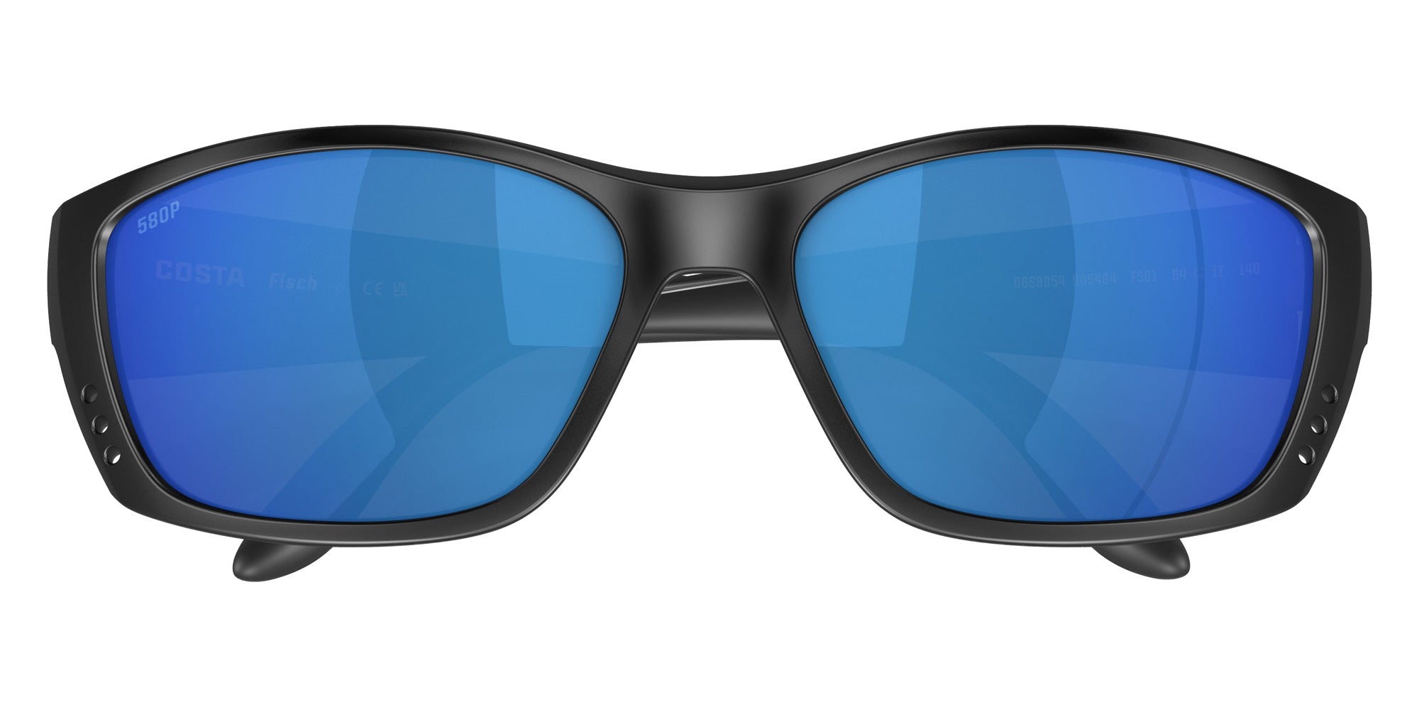COSTA 6S9054 Fisch 905404 64 - Blackout / Blue Mirrored Polarized #id:6s9054905404_s:100130
